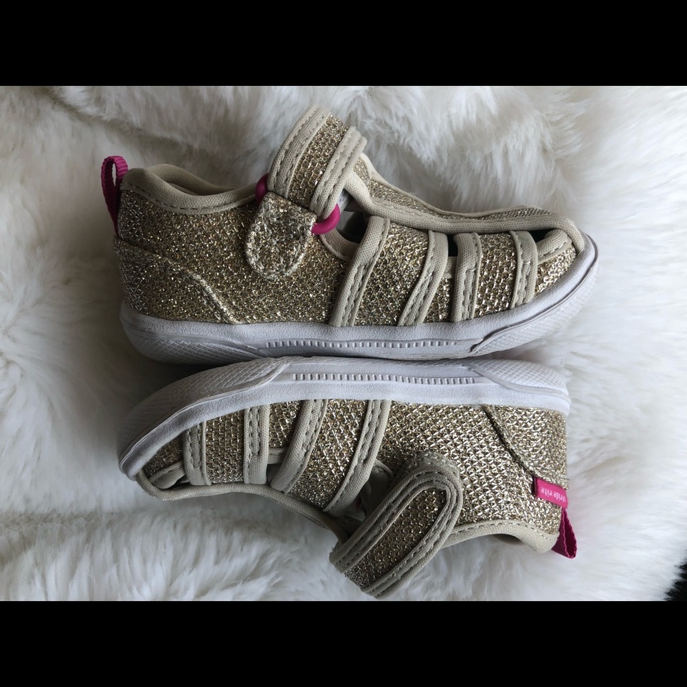 Stride Rite Sawyer Champagne Sandal